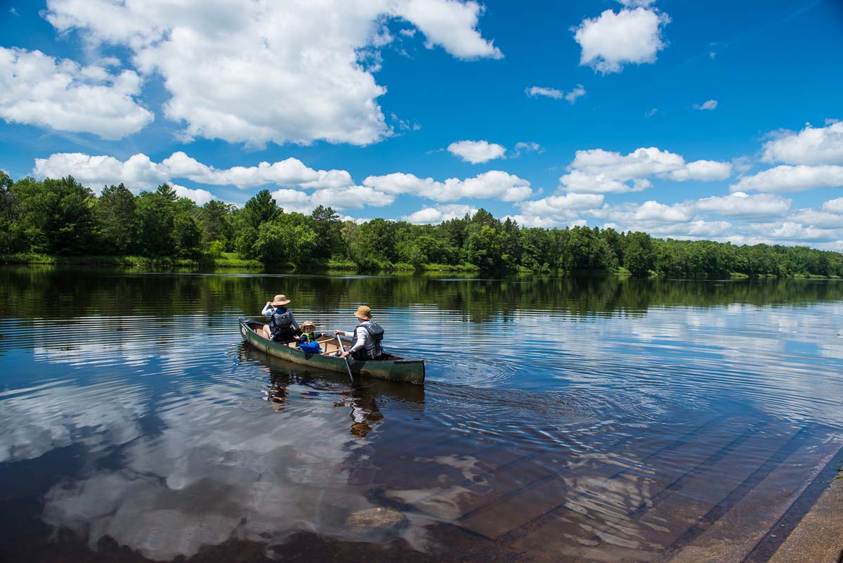 st croix river canoers