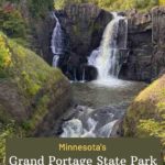 Grand Portage State Park waterfall