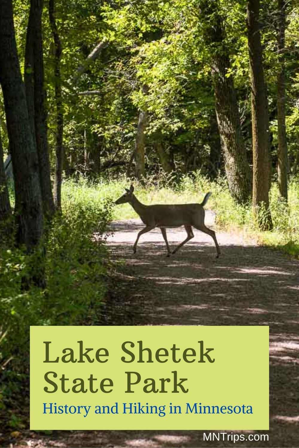 Hiking Lake Shetek State Park - MN Trips