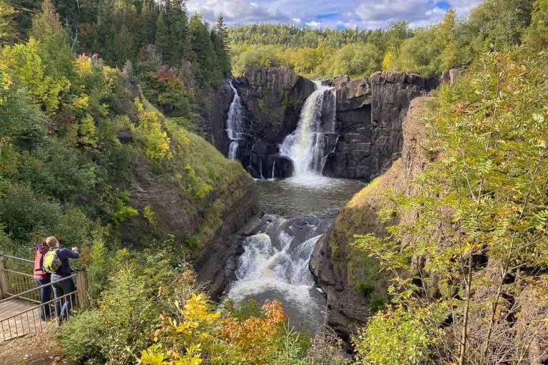 The High Falls at Grand Portage State Park - MN Trips