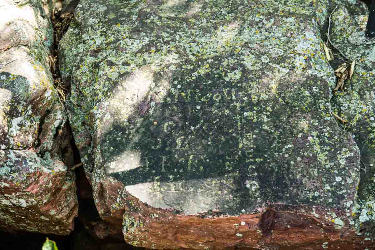 minnesota pipestone nicollet inscription