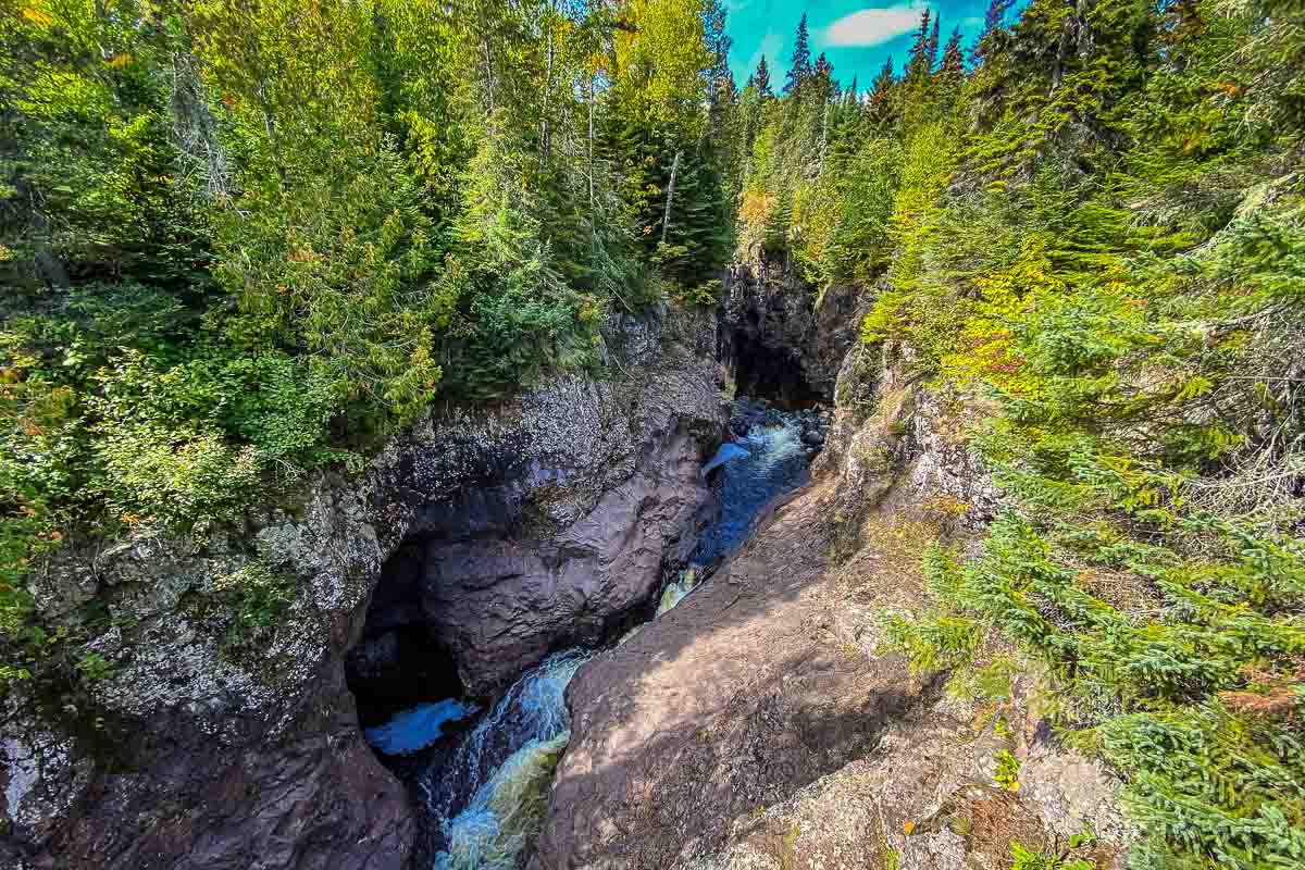 minnesota temperance river first falls