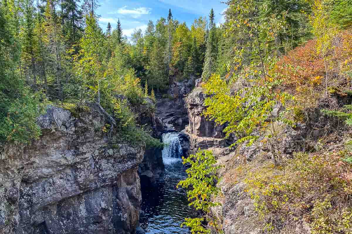 minnesota temperance river waterfall 2