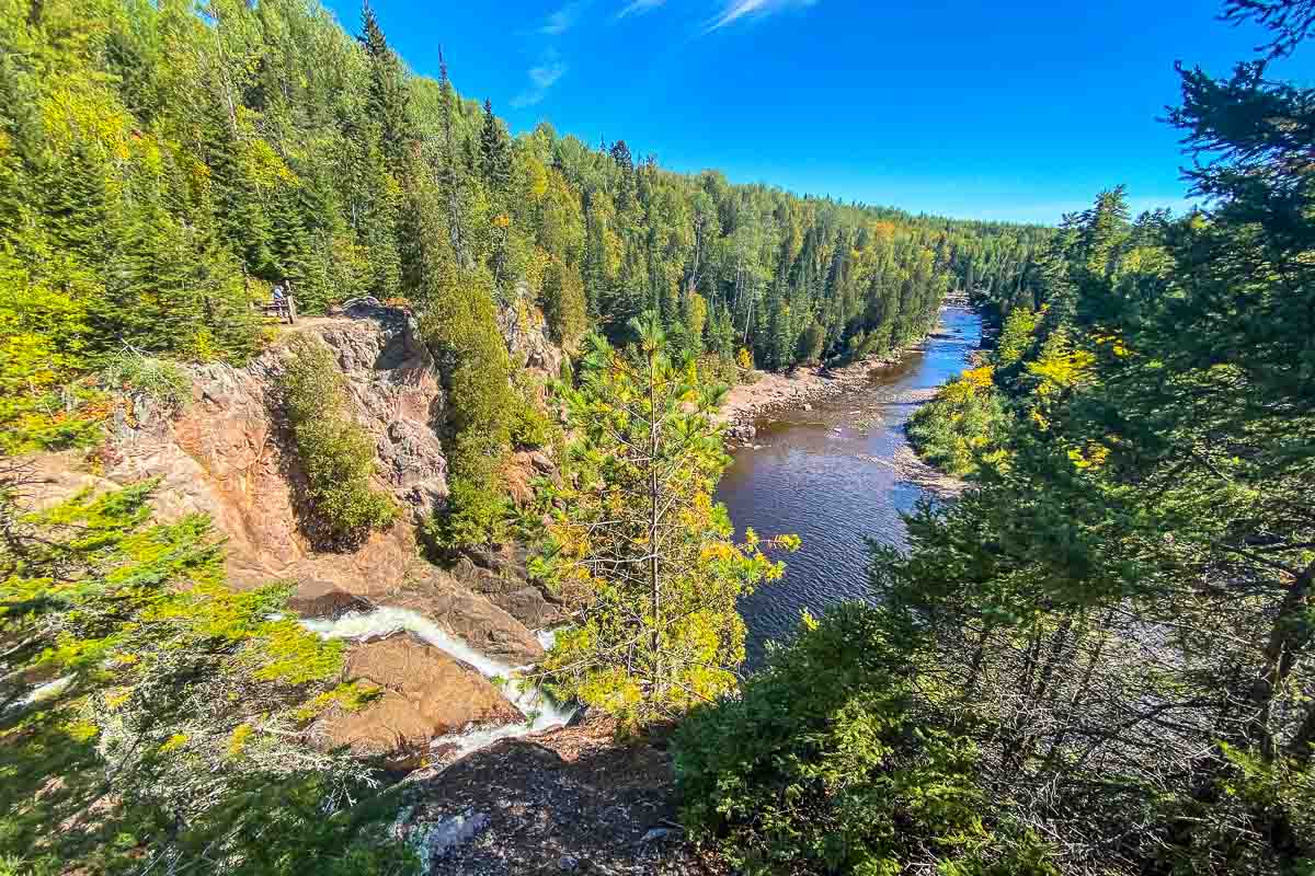 minnesota tettegouche high falls 5