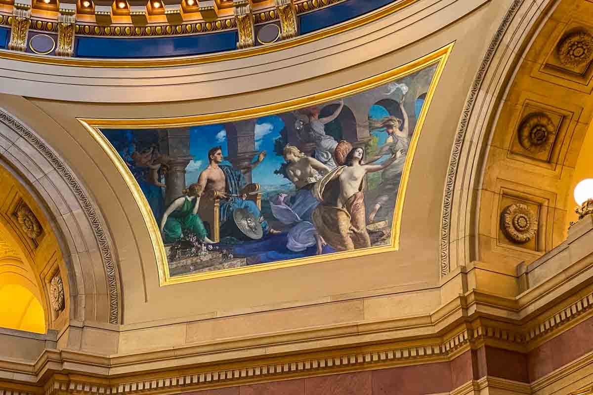 minnesota state capitol painting 1