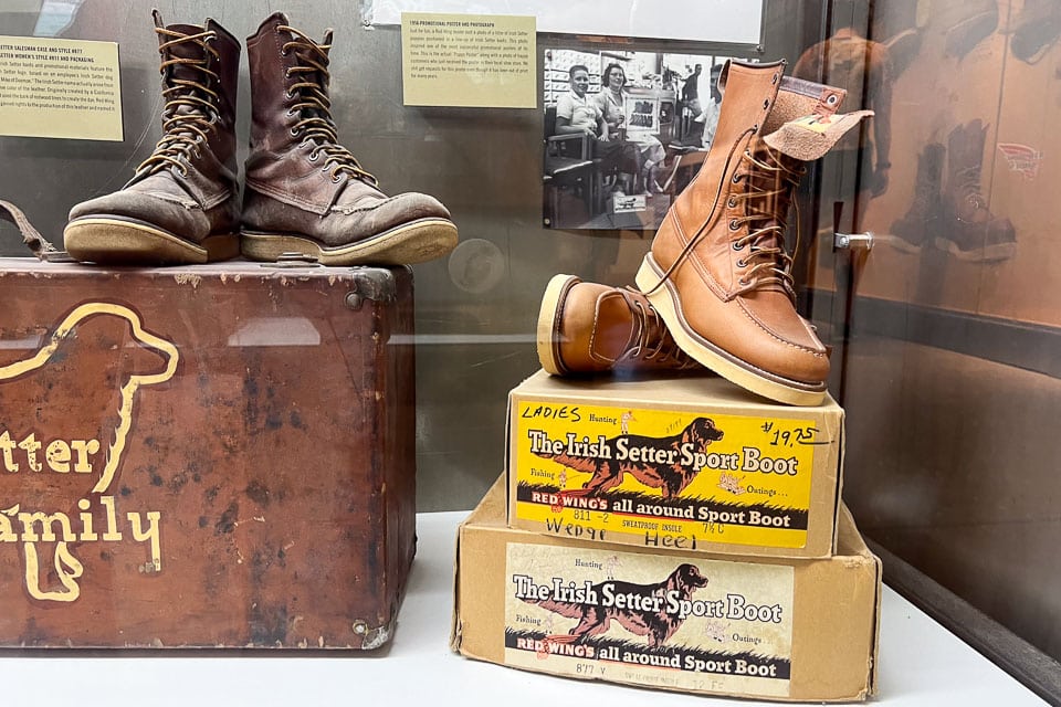 Red Wing Shoes Museum in Red Wing MN